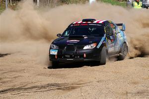 Matt James / Jackie James Subaru Impreza on SS4, Kabekona II.