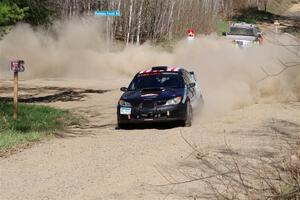 Matt James / Jackie James Subaru Impreza on SS4, Kabekona II.