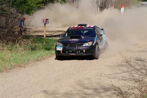 Matt James / Jackie James Subaru Impreza on SS4, Kabekona II.
