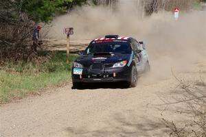 Matt James / Jackie James Subaru Impreza on SS4, Kabekona II.