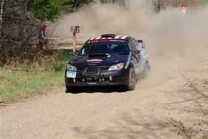 Matt James / Jackie James Subaru Impreza on SS4, Kabekona II.