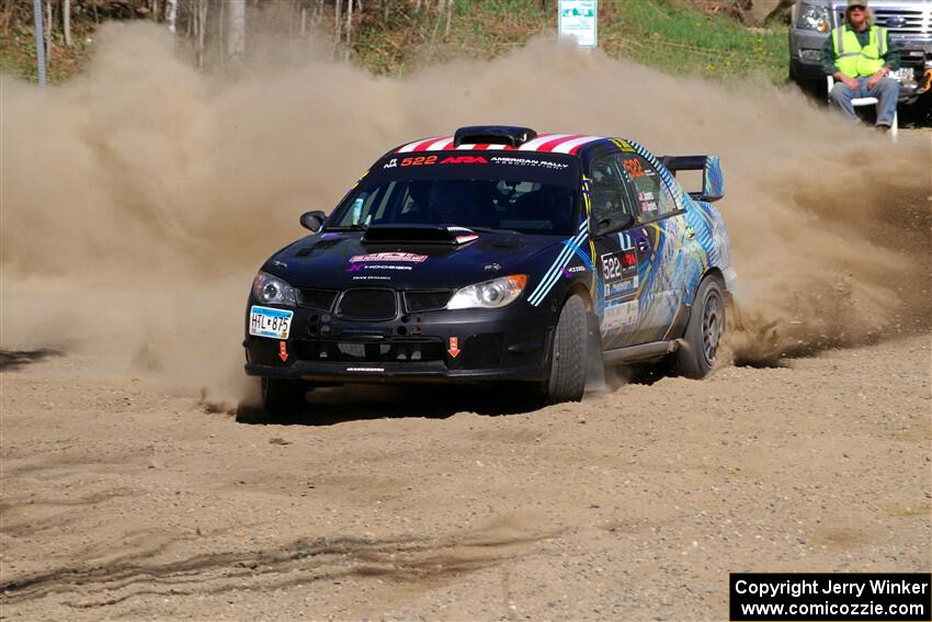 Matt James / Jackie James Subaru Impreza on SS4, Kabekona II.