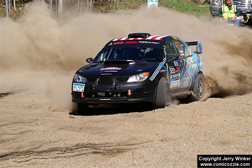 Matt James / Jackie James Subaru Impreza on SS4, Kabekona II.