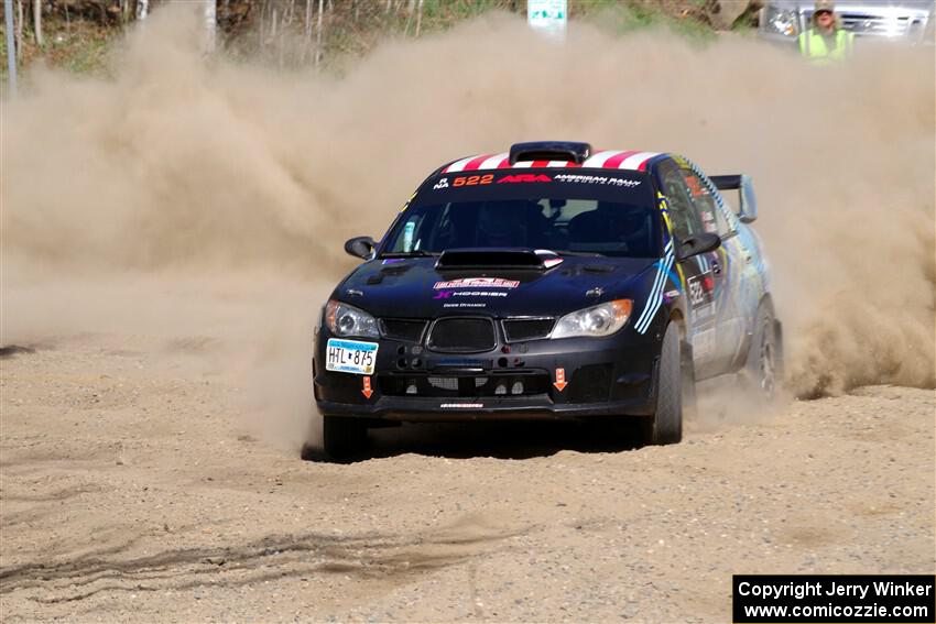 Matt James / Jackie James Subaru Impreza on SS4, Kabekona II.