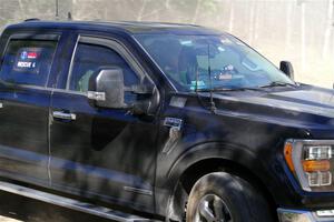 A Ford F-150 pickup sweeps SS4, Kabekona II.