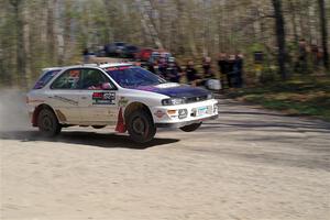 Aidan Hicks / John Hicks Subaru Impreza Wagon on SS5, Steamboat III.