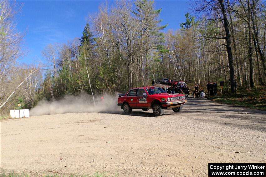 Levi Johnson / Griffin Johnson BMW 325e on SS5, Steamboat III.