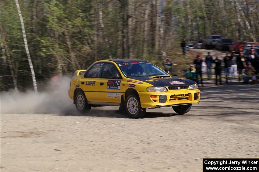Steve Gingras / Katie Gingras Subaru Impreza on SS5, Steamboat III.