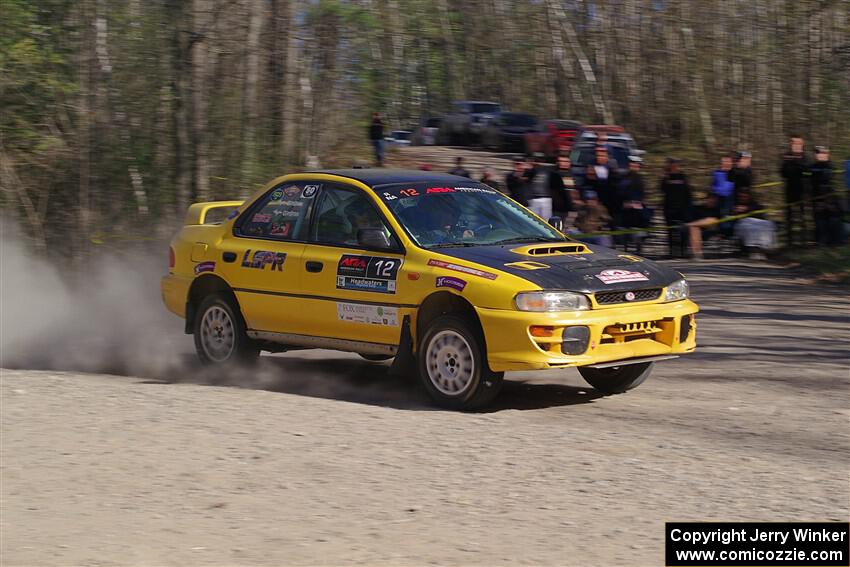 Steve Gingras / Katie Gingras Subaru Impreza on SS5, Steamboat III.