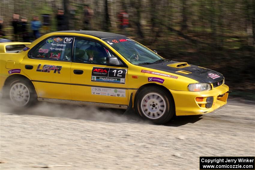 Steve Gingras / Katie Gingras Subaru Impreza on SS5, Steamboat III.