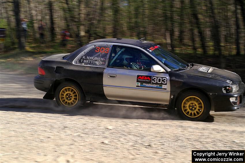 Travis Mattonen / Anikka Nykanen Subaru Impreza on SS5, Steamboat III.