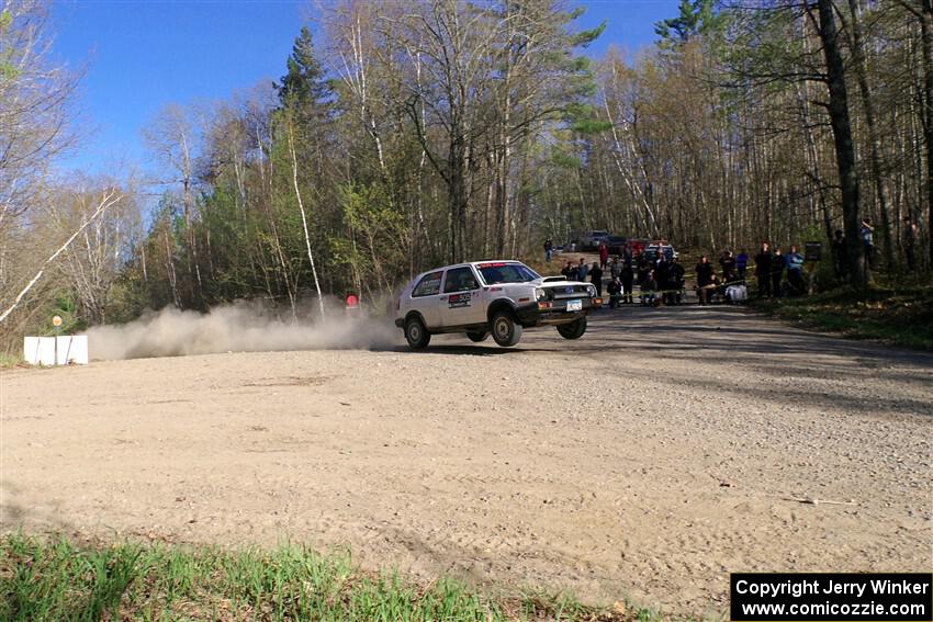 Josh Nykanen / Matt Nykanen VW GTI on SS5, Steamboat III.