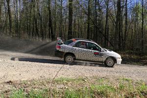 Peter Farrow / Jackson Sedivy Subaru WRX on SS5, Steamboat III.