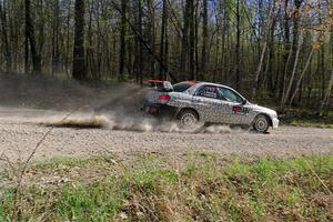 Peter Farrow / Jackson Sedivy Subaru WRX on SS5, Steamboat III.