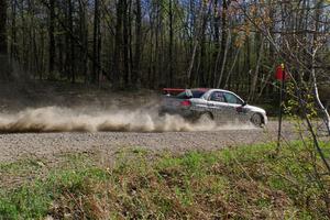 Peter Farrow / Jackson Sedivy Subaru WRX on SS5, Steamboat III.