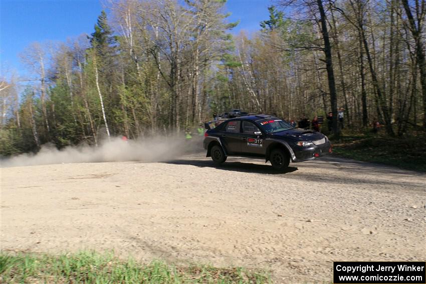 Daryl Bergen / Lorelai Payeur Subaru WRX STi on SS5, Steamboat III.