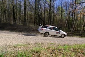 Josh Kemp / Danielle Kemp Subaru WRX on SS5, Steamboat III.