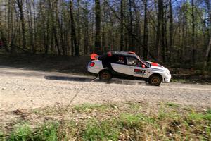 Jason Cook / Maggie Tu Subaru WRX on SS5, Steamboat III.