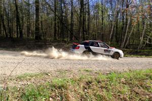 Jason Cook / Maggie Tu Subaru WRX on SS5, Steamboat III.