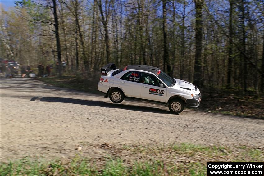 Josh Kemp / Danielle Kemp Subaru WRX on SS5, Steamboat III.