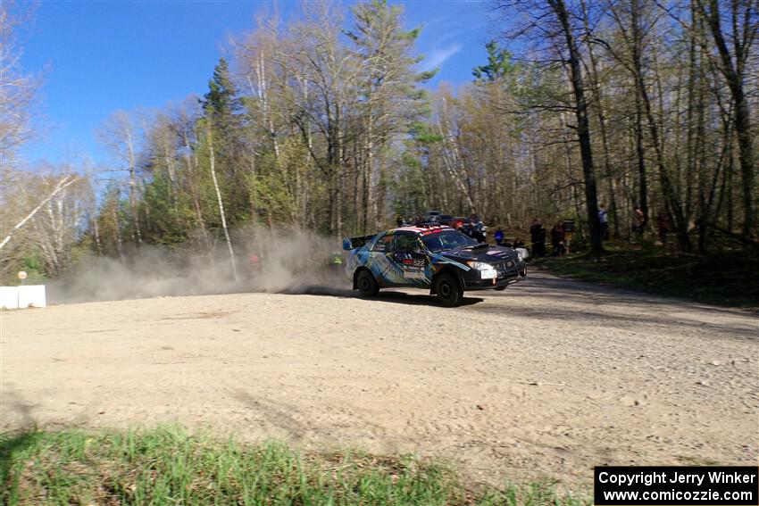 Matt James / Jackie James Subaru Impreza on SS5, Steamboat III.