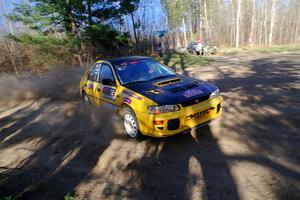 Steve Gingras / Katie Gingras Subaru Impreza on SS6, Kabekona III.
