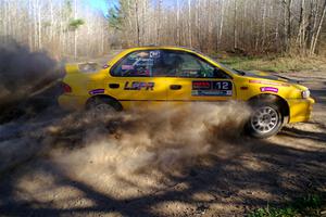 Steve Gingras / Katie Gingras Subaru Impreza on SS6, Kabekona III.
