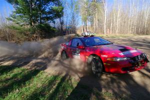Rob Dupree / Kevin Dobrowolski Mitsubishi Eclipse GSX on SS6, Kabekona III.