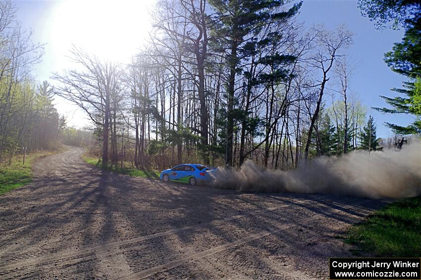 Jamey Randall / Andrew Rausch Subaru WRX on SS6, Kabekona III.