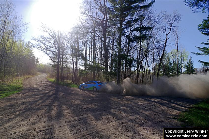 Jamey Randall / Andrew Rausch Subaru WRX on SS6, Kabekona III.