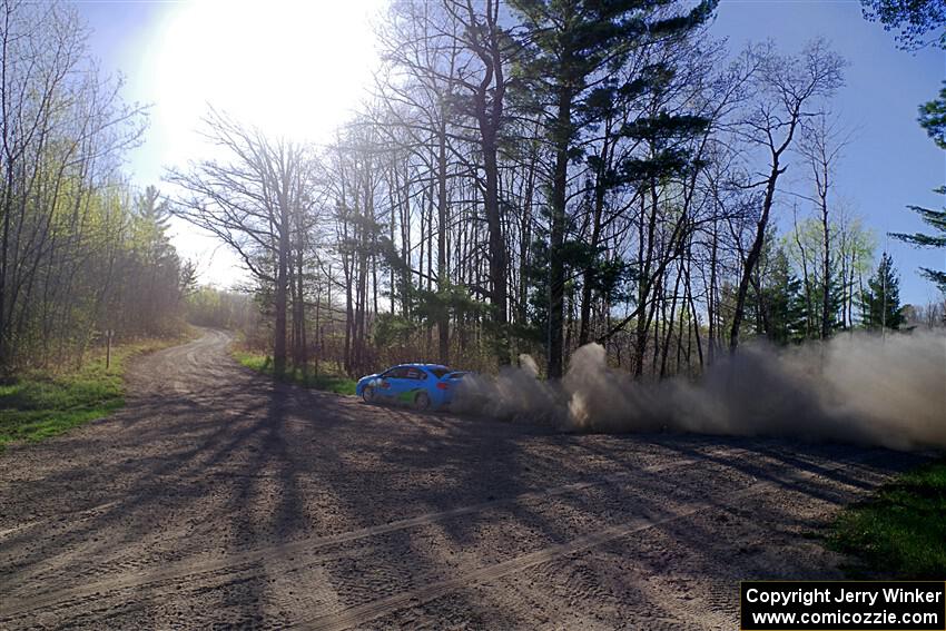 Jamey Randall / Andrew Rausch Subaru WRX on SS6, Kabekona III.