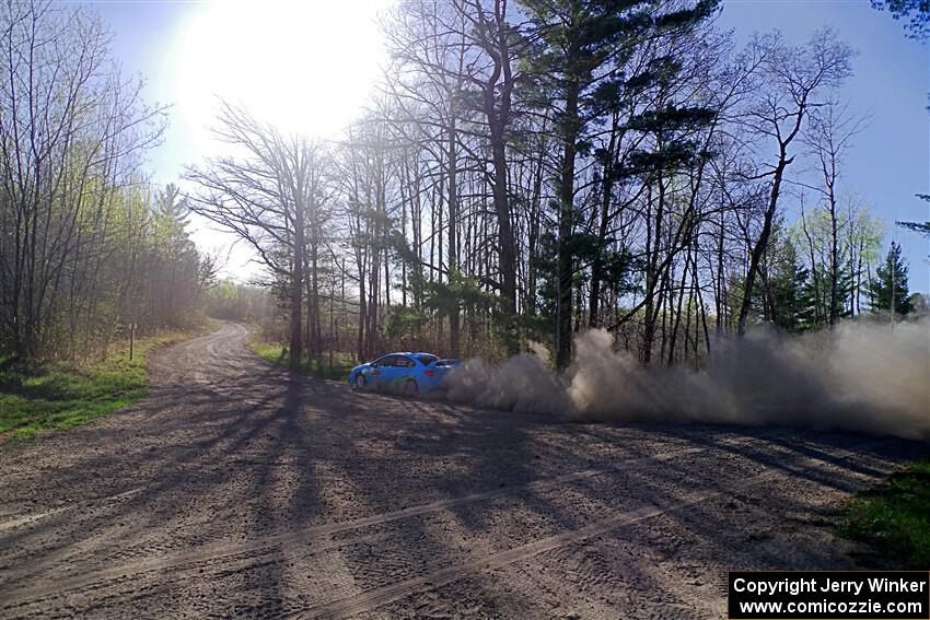 Jamey Randall / Andrew Rausch Subaru WRX on SS6, Kabekona III.