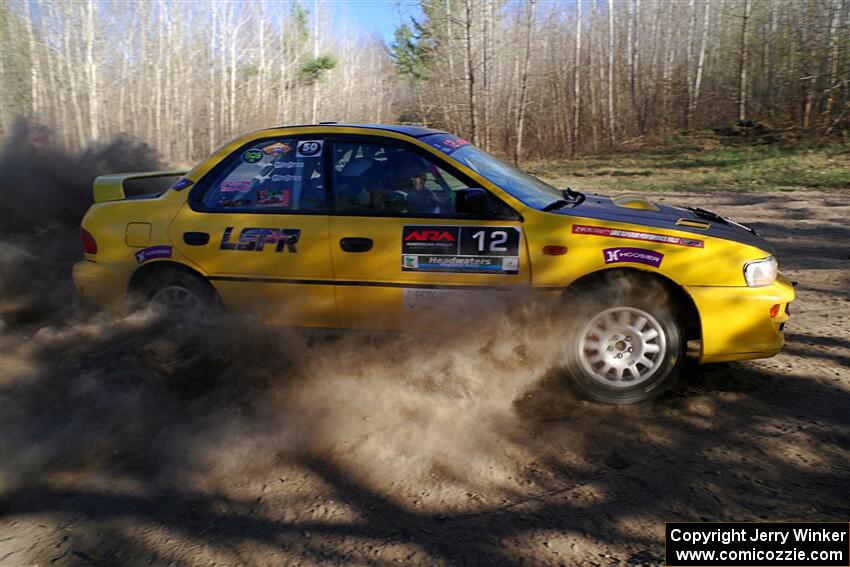 Steve Gingras / Katie Gingras Subaru Impreza on SS6, Kabekona III.