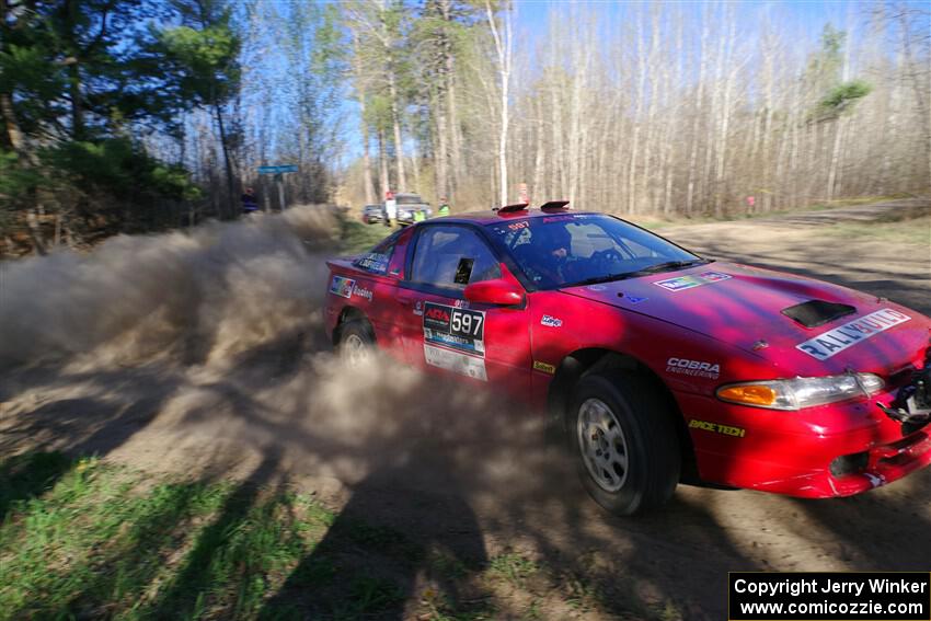 Rob Dupree / Kevin Dobrowolski Mitsubishi Eclipse GSX on SS6, Kabekona III.