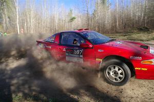 Rob Dupree / Kevin Dobrowolski Mitsubishi Eclipse GSX on SS6, Kabekona III.