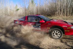 Rob Dupree / Kevin Dobrowolski Mitsubishi Eclipse GSX on SS6, Kabekona III.
