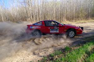 Rob Dupree / Kevin Dobrowolski Mitsubishi Eclipse GSX on SS6, Kabekona III.