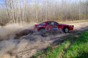 Rob Dupree / Kevin Dobrowolski Mitsubishi Eclipse GSX on SS6, Kabekona III.