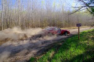 Rob Dupree / Kevin Dobrowolski Mitsubishi Eclipse GSX on SS6, Kabekona III.