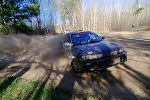 Travis Mattonen / Anikka Nykanen Subaru Impreza on SS6, Kabekona III.