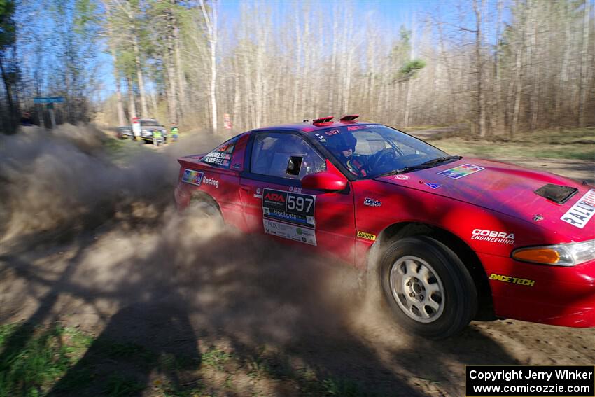 Rob Dupree / Kevin Dobrowolski Mitsubishi Eclipse GSX on SS6, Kabekona III.