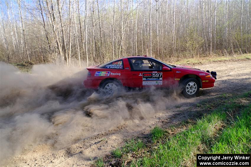 Rob Dupree / Kevin Dobrowolski Mitsubishi Eclipse GSX on SS6, Kabekona III.