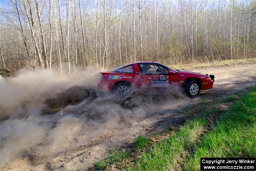 Rob Dupree / Kevin Dobrowolski Mitsubishi Eclipse GSX on SS6, Kabekona III.