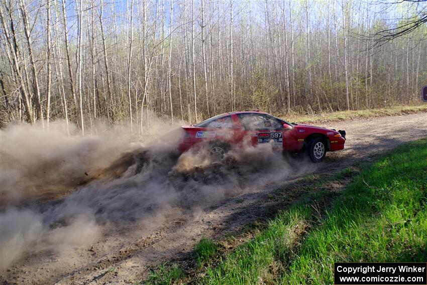 Rob Dupree / Kevin Dobrowolski Mitsubishi Eclipse GSX on SS6, Kabekona III.