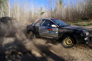 Travis Mattonen / Anikka Nykanen Subaru Impreza on SS6, Kabekona III.