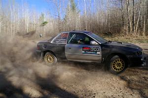 Travis Mattonen / Anikka Nykanen Subaru Impreza on SS6, Kabekona III.