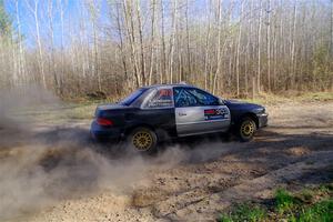 Travis Mattonen / Anikka Nykanen Subaru Impreza on SS6, Kabekona III.