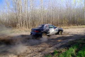 Travis Mattonen / Anikka Nykanen Subaru Impreza on SS6, Kabekona III.