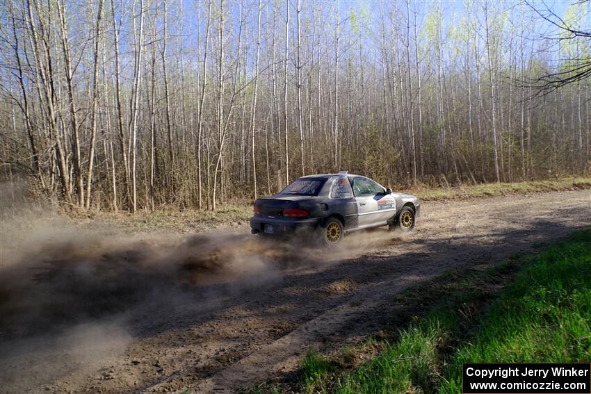 Travis Mattonen / Anikka Nykanen Subaru Impreza on SS6, Kabekona III.