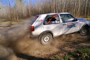 Josh Nykanen / Matt Nykanen VW GTI on SS6, Kabekona III.